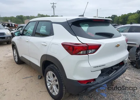 2021 Chevrolet Trailblazer Fwd Ls из США, поврежденный, VIN KL79MMS22MB160633